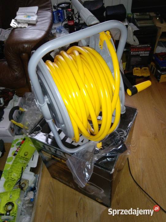 Wąż ogrodowy na bębnie z osprzętem nowy mazowieckie Mińsk Mazowiecki sprzedam