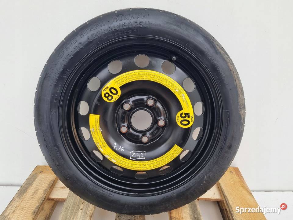 Audi Seat Vw Golf V KOŁO DOJAZDOWE dojazdówka Koła Janów