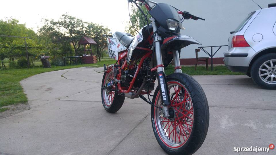 Supermoto 4t Peugeot Xp6 125cc derbi senda Wola Zdakowska