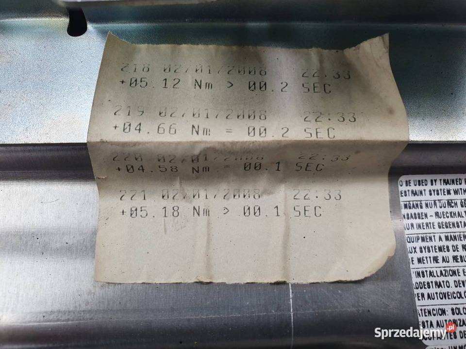 PODUSZKA AIRBAG MASERATI GRANTURISMO MC Sport Lipno