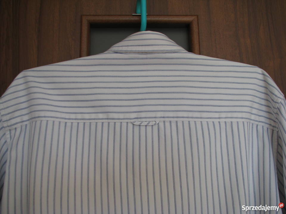 Koszula męska z długim rękawem w paseczki Lee Rozmiar L