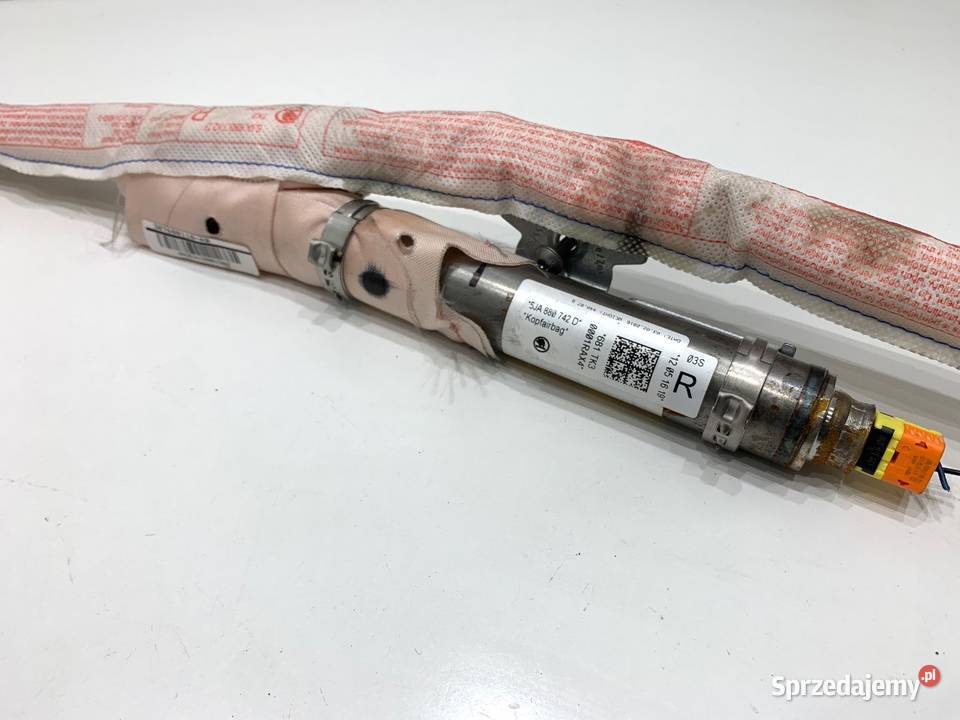 KURTYNA POWIETRZNA PRAWY SEAT TOLEDO IV