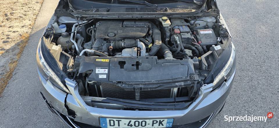 Peugeot 308 16 hdi 120 uszkodzony Wadowice sprzedam