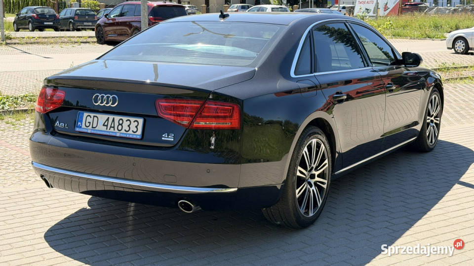 Audi A8 A8 Long full Led Night Vision Masaże itd komputer pokładowy Banino