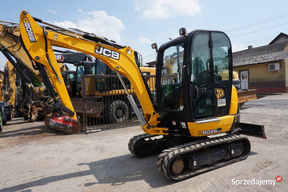 Minikoparka JCB 8026 2018 świętokrzyskie Jeziorko sprzedam