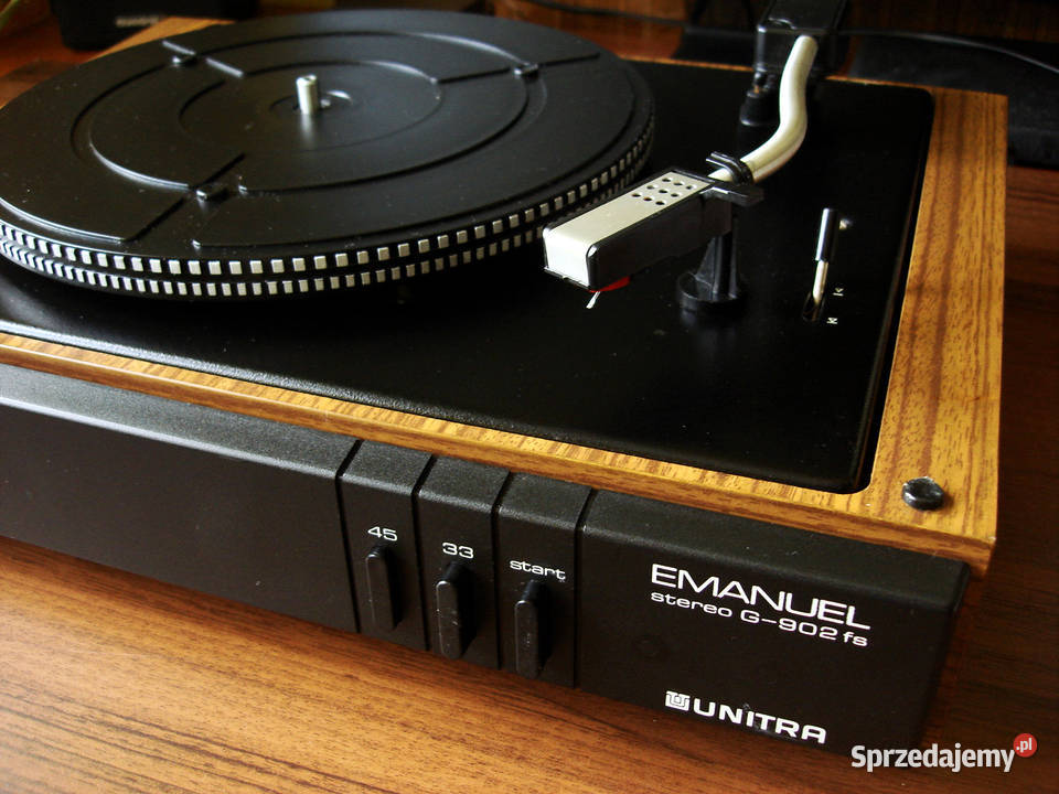 Gramofon Emanuel Stereo G902fs Z półki w pokoju Kielce