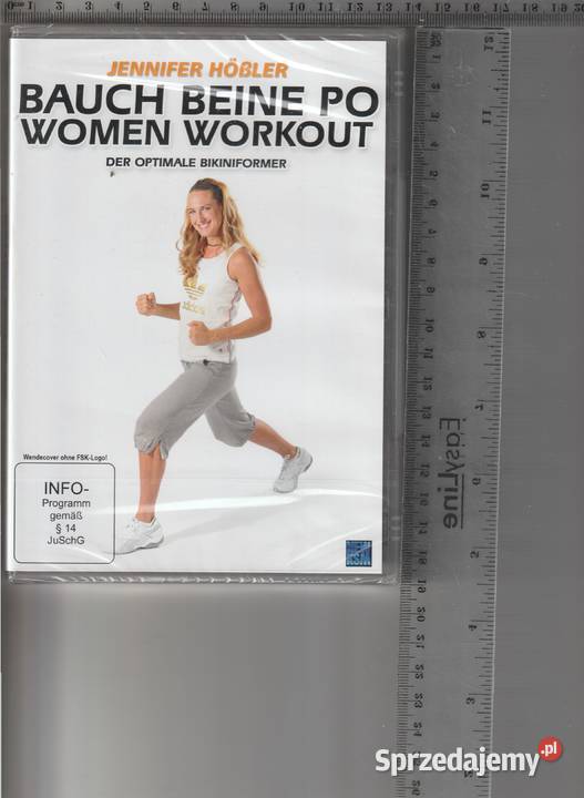 Bauch beine women workout Jenifer Hobler DVD mazowieckie Pruszków