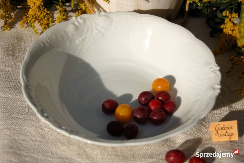 Misa miska salaterka porcelana Wałbrzych vintage Wyposażenie wnętrz