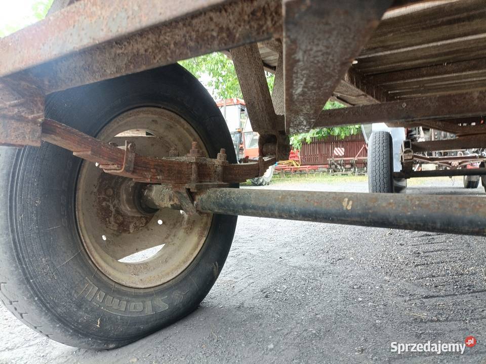 Przyczepa samoróbka nieuszkodzony Bystrzejowice Pierwsze
