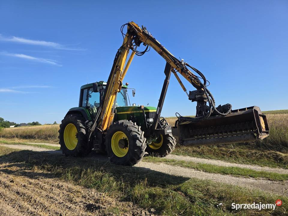 John Deere 6910 Kosiarka Bijakowa Boczna lubelskie Wólka Ratajska