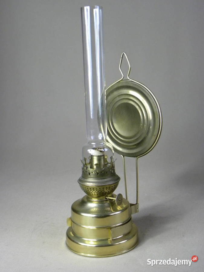 Lampa naftowa z odbłyśnikiem kinkiet Legnica