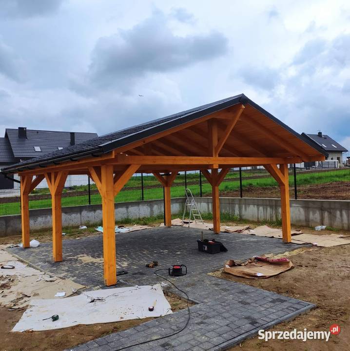 Wiaty samochodowe altany zadaszenia Bochnia