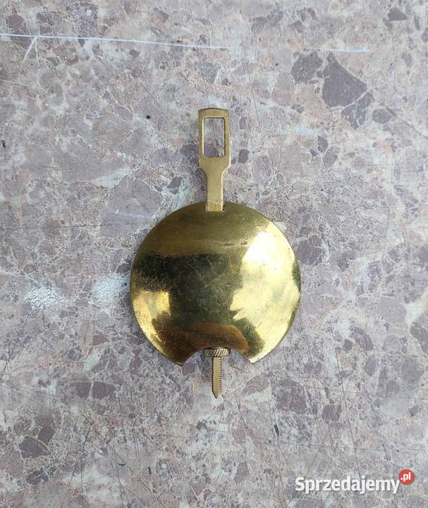 679 Wahadło starego zegara kominkowego