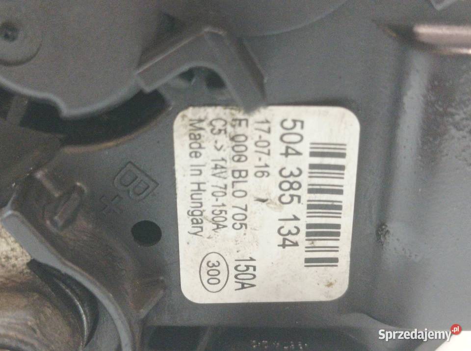 ALTERNATOR 504385134 23 HPI JTD Fiat Ducato III