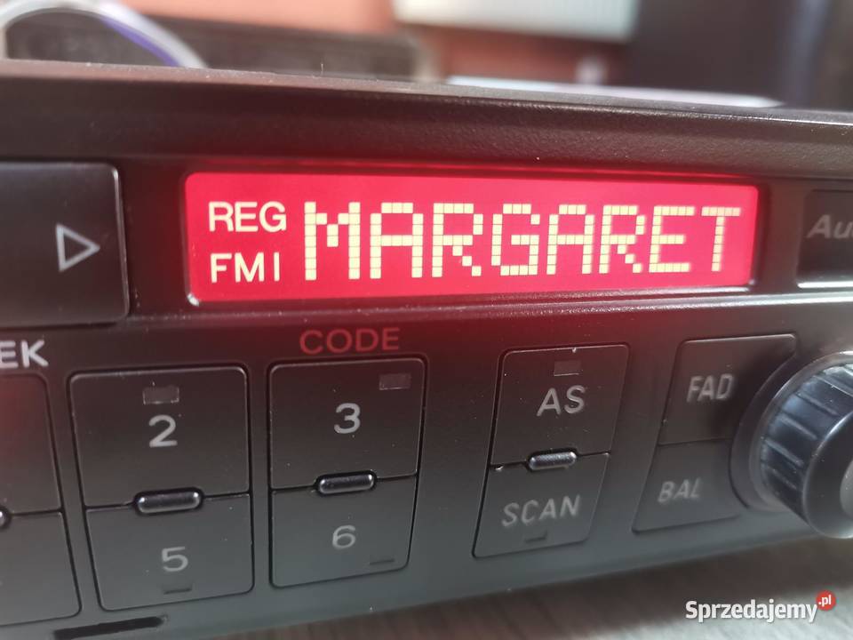 RADIO AUDI CONCERT I BOSE GAMMA DELTA A3 A4 A6