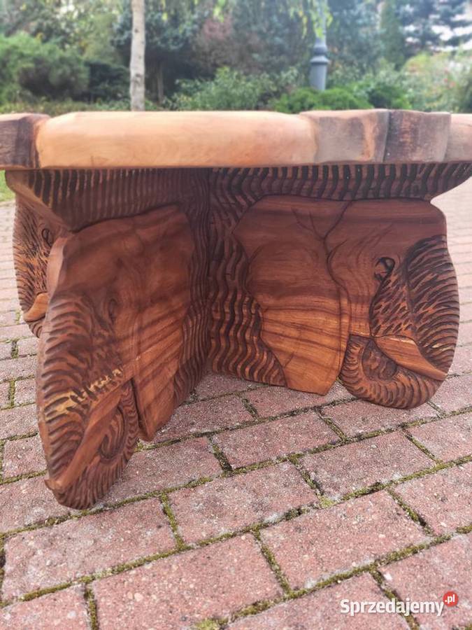 Stół Ława z Afryki oryginalny pomorskie Lębork