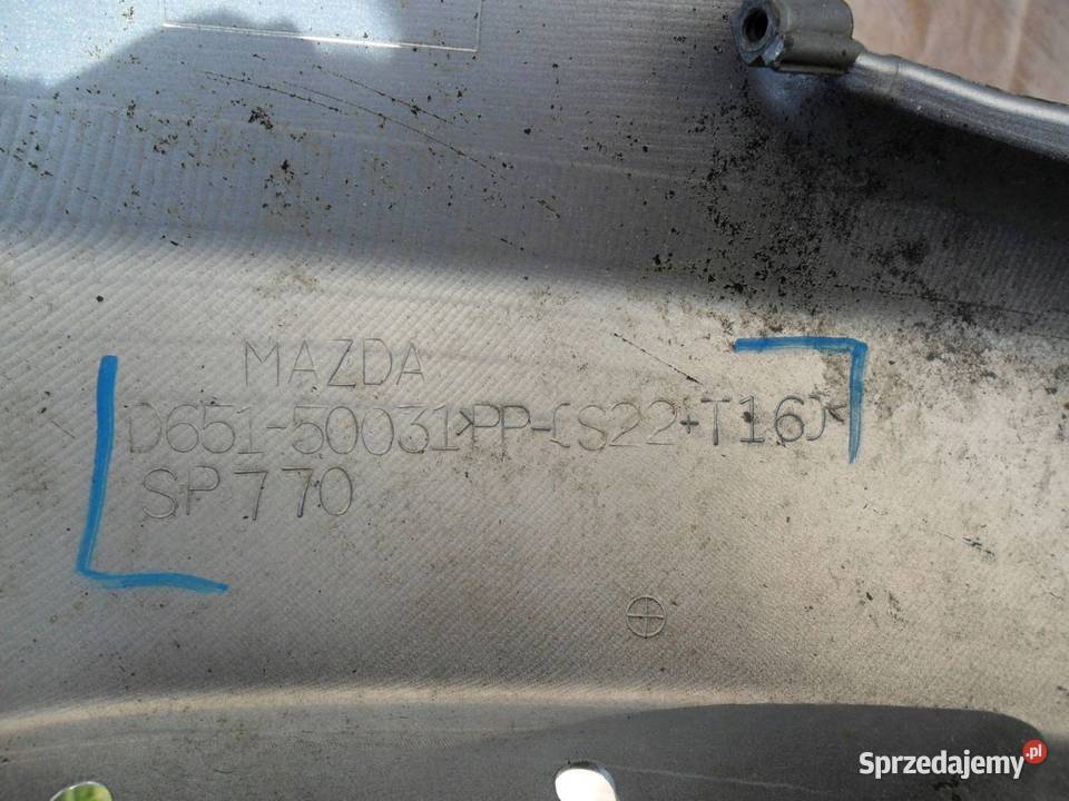 Mazda 2 DE o7 10 Zderzak Przód Przedni 750A