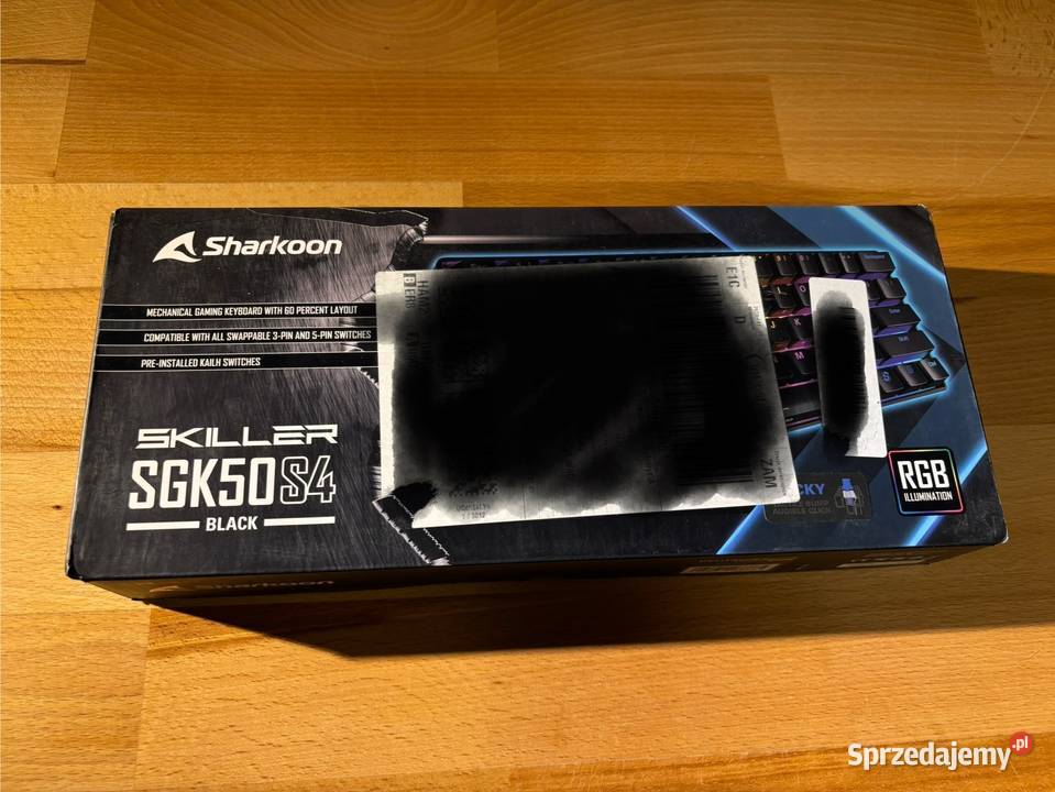 Sharkoon Skiller SGK50 S4 Kailh Blue klawiatura Żółkiewka-Osada