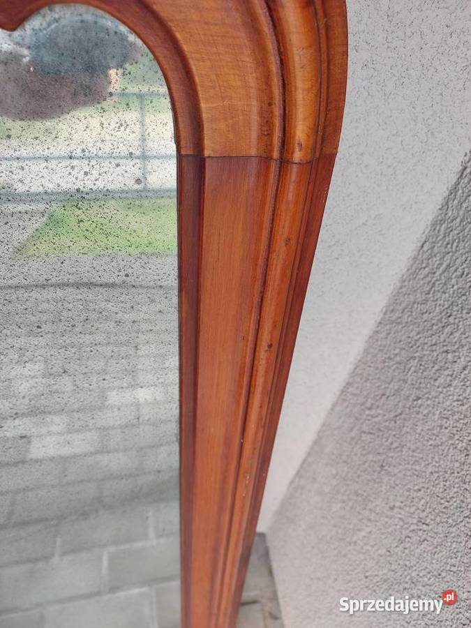 Zabytkowe lustro Biedermeier do renowacji F074 pomorskie Tczew