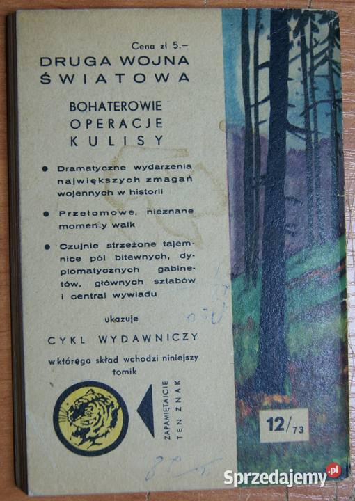 Żółty Tygrys Leśnym tropem 1273 Proza i poezja lubelskie Parczew