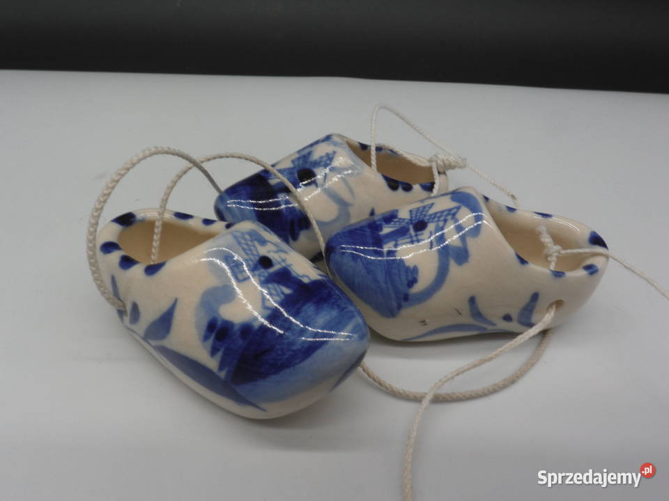 Ceramiczne Miniaturowe Chodaki Holenderskie Raszków