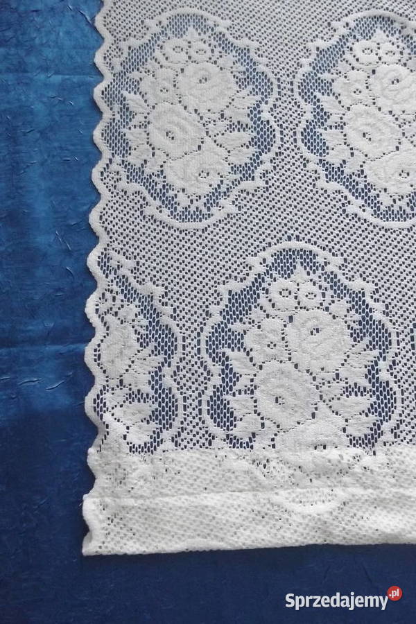 Mała firanka żakard 145144 Medaliony Tanio Piekary Śląskie