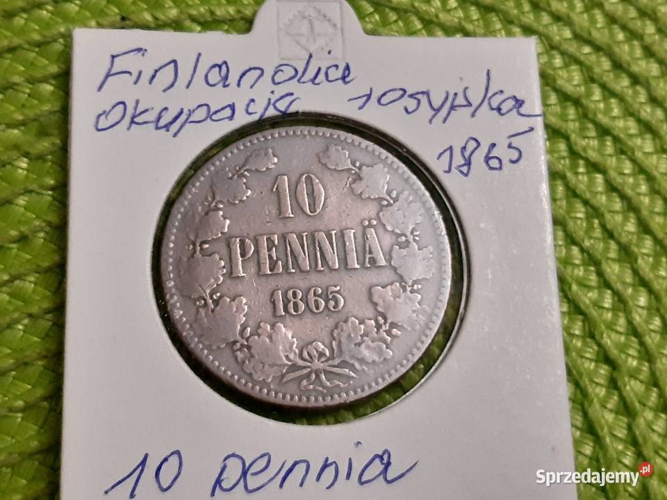 moneta srebrna Finlandii okres okupacji sprzedam