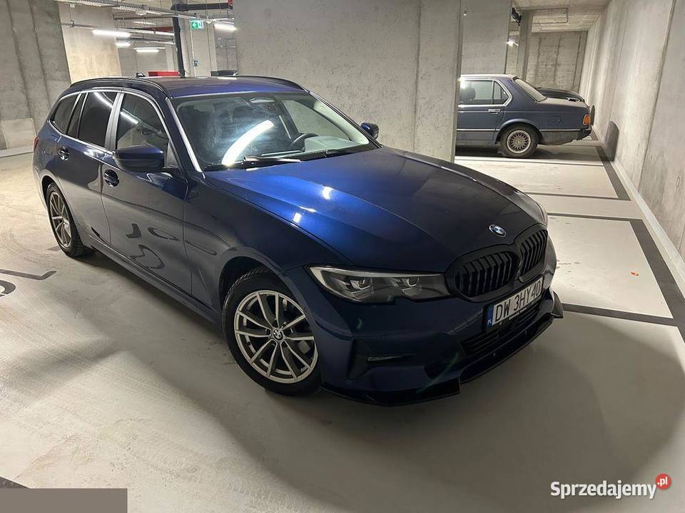 BMW Seria 3 G20G21 20 diesel 190 4x4 2020r granatowy Kraków