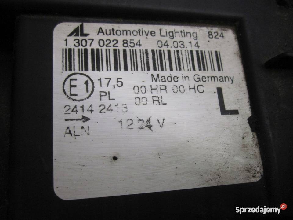 AUDI A4 B8 IV 08r lampa lewa przód 1307022854