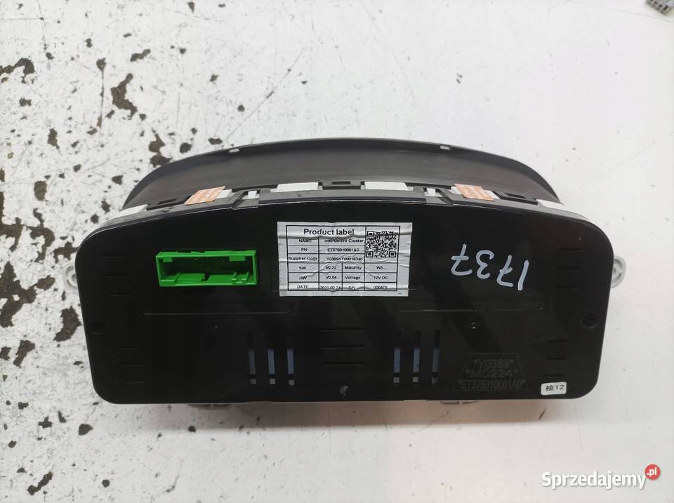 LICZNIK EUROPA ET376010001A0 15 B 106 Piaggio