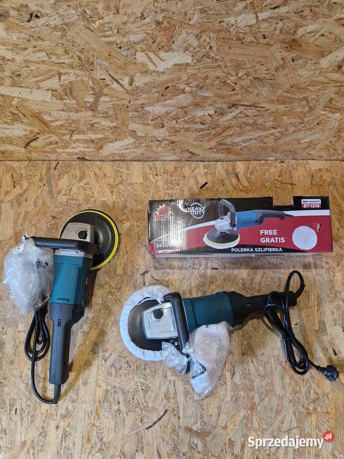 POLERKA SAMOCHODOWA Z REGULACJĄ 2450W 2x FUTERKO Głogowa sprzedam