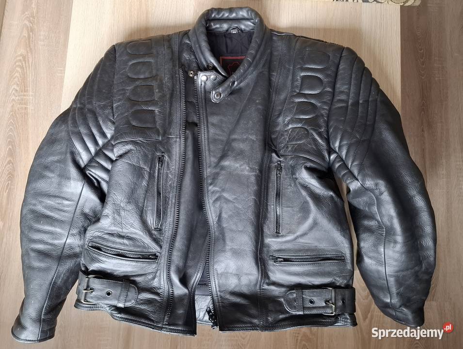 Skórzana kurtka motocyklowa super Czarnków