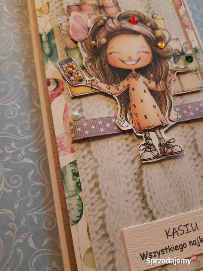 Kartkę personalizowan napis dowolny Ryki