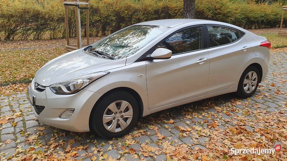 Hyundai Elantra kupiony 2013 r, 1.6 benzyna 132 KM, krajowy.