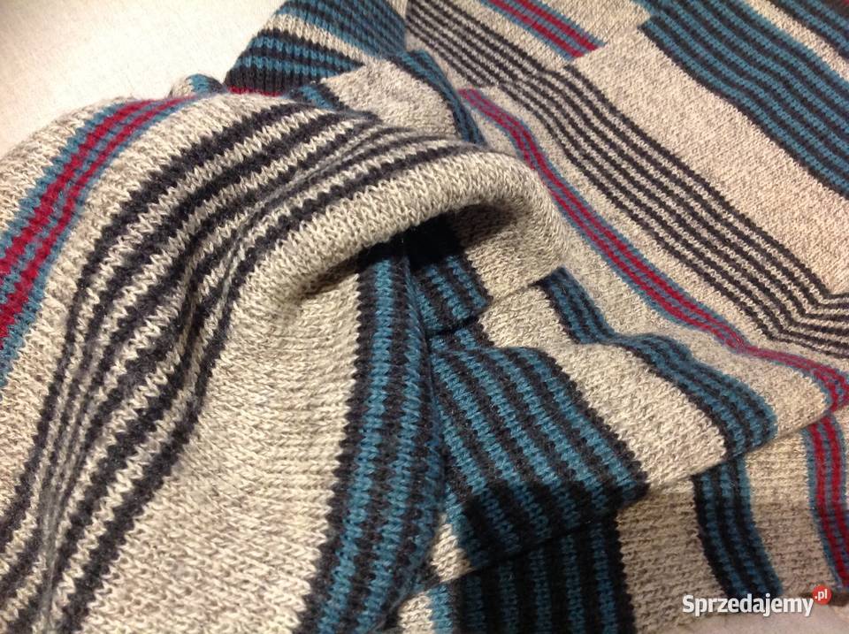 Długi Szal Szalik ESPRIT wełna Nowa Sól sprzedam