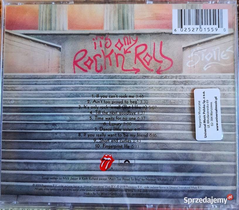 Sprzedam Album CD The Rolling Stones It s Only Katowice