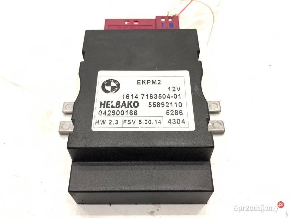 MODUŁ ŚWIATEŁ BMW E60 7163504 0310 STEROWNIK podkarpackie