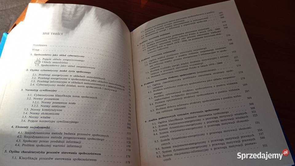 Cybernetyka społeczna Józef Kossecki twarda 1975 Gdańsk