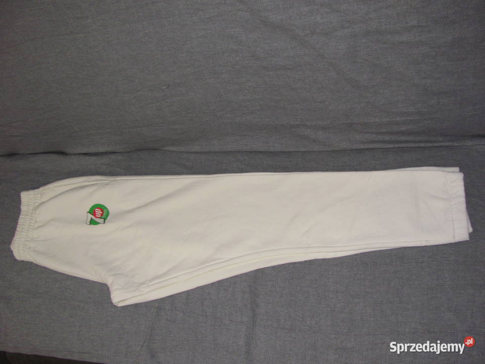 spodnie 7up kremowe dres M Zamość sprzedam