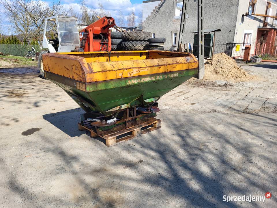 Rozsiewacz Amazone u 1801 Hydraulicznie Wąbrzeźno