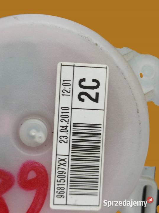 PAS BEZPIECZEŃSTWA ŚRODEK TYŁ BERLINGO