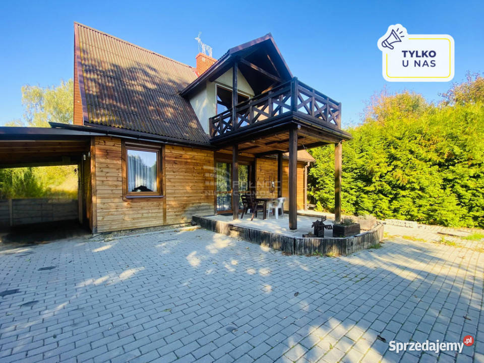 Przytulny dom z potencjałem i ogromną działką Liczba pokoi 4 Drewniki