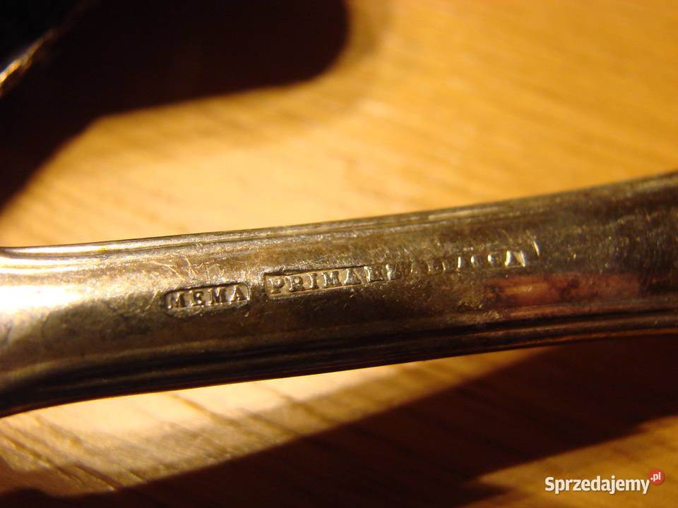 Prima NS Alpacca stary nóż stołowy Pruszcz Gdański