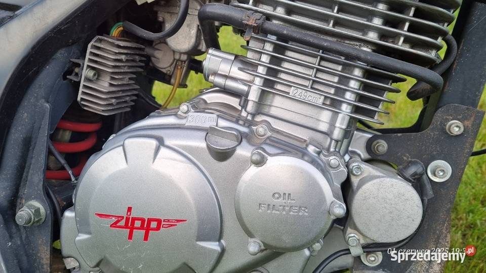 Motocykl Zipp Nitro 250 2010r Sierpc sprzedam