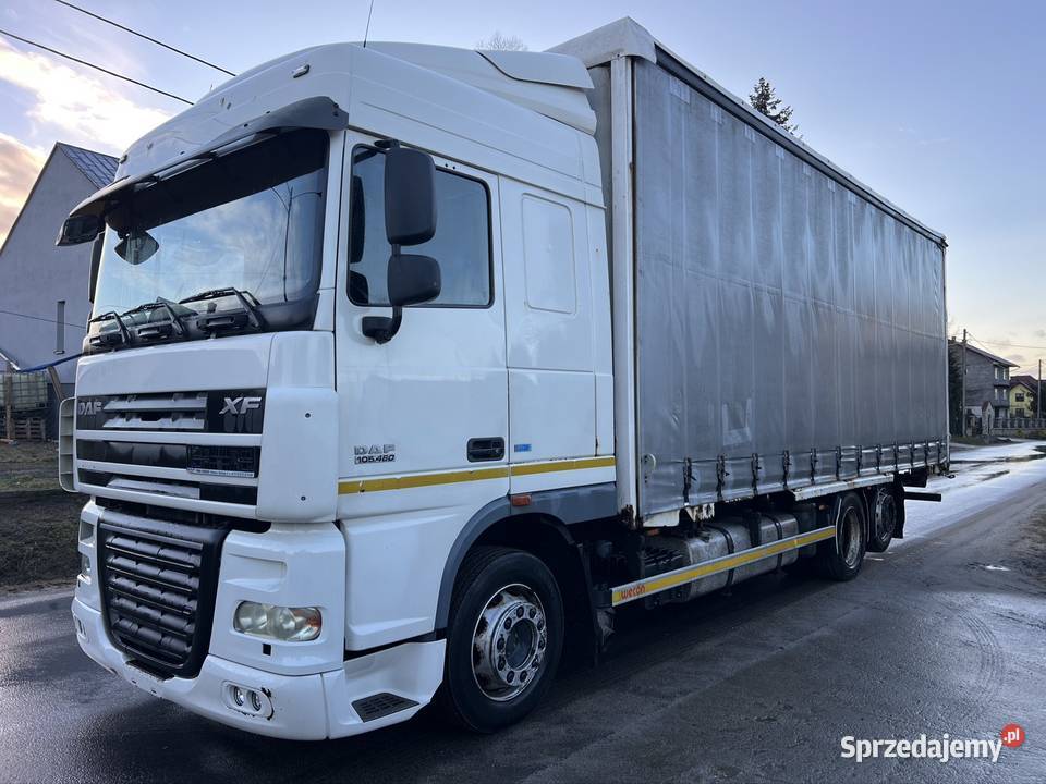 DAF XF 105460 ATe6x2Firana JumboBDF tempomat Plandeki