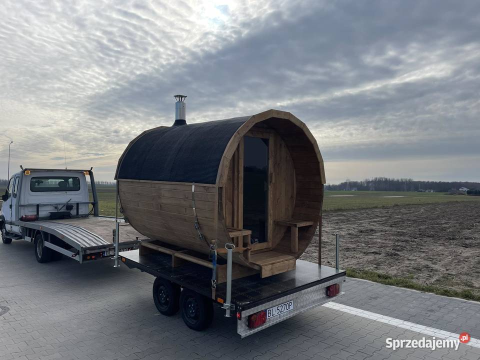 Sauna z przyczepą Łomża
