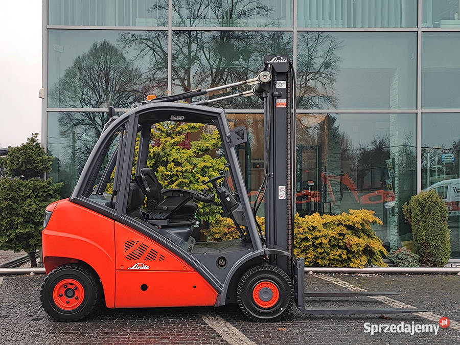 Wózek widłowy Linde H25D02 duplex 4 m diesel 25 małopolskie Kęty