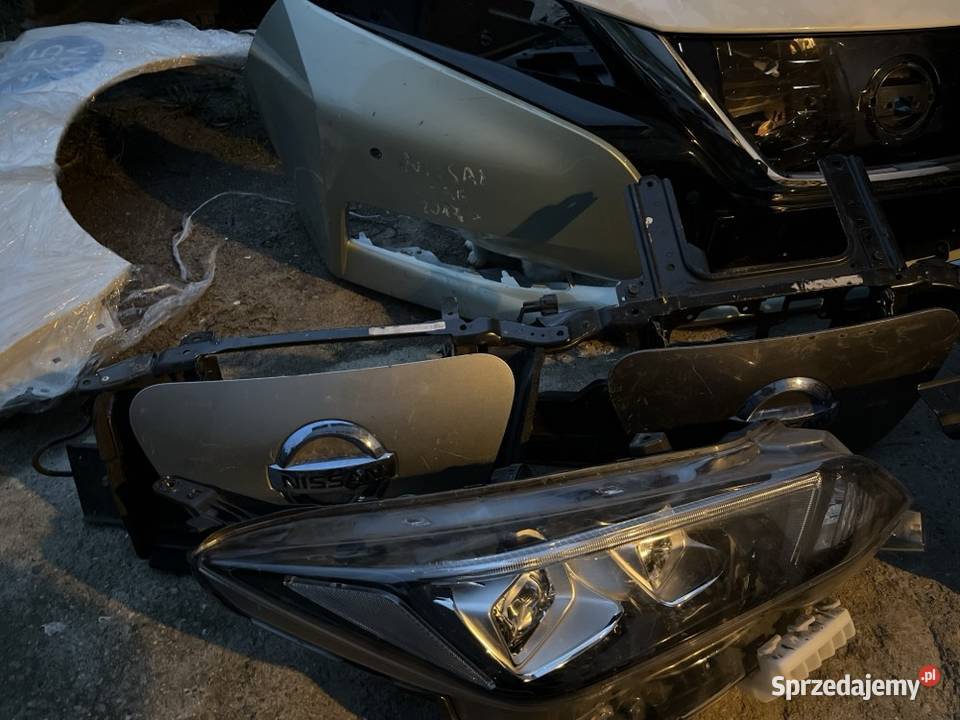 Nissan leaf zderzak grill wzmocnienie belka osobowe Poznań
