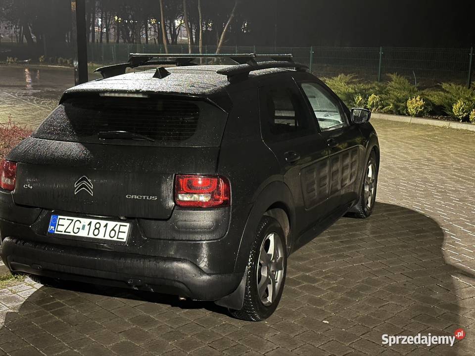 Citroen c4 Cactus 16 hdi EURO 6 1rej 2018r nieuszkodzony łódzkie Zgierz