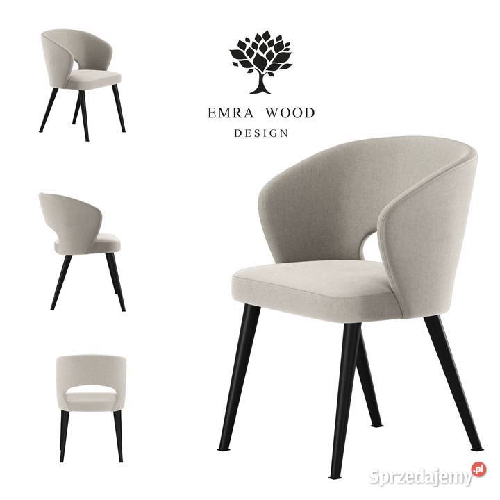 Krzesło PREMIUM KR8 Tkanina Deluxe Feather 01 46cm Łódź sprzedam